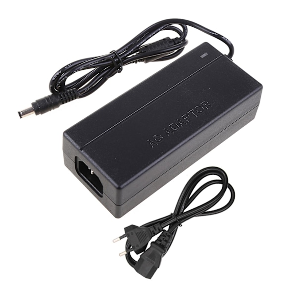 48v for DC/AC adapterbryter strømforsyning lader 5.5x2.1-2.5 kontakt transformator 2A