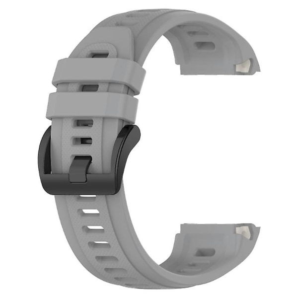 Silikonarmband för Approach S70 42mm 47mm Svettsäkert bälte justerbart band Gray 42MM