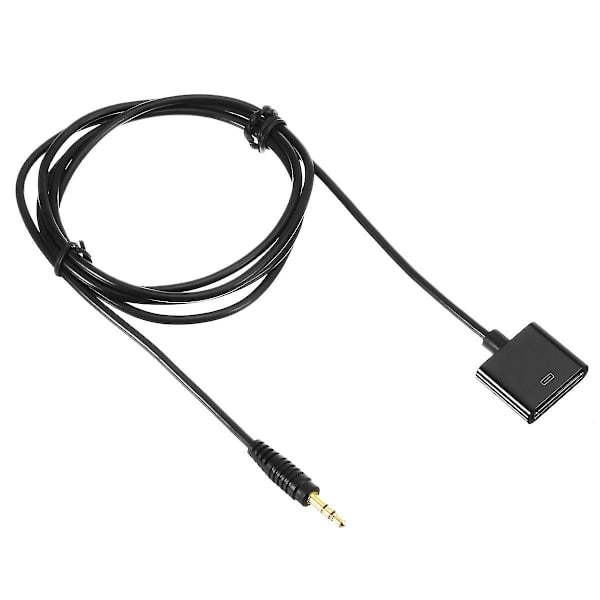 Aux 3,5 mm:n uros-30-nastainen naarasmusiikkikaapelin iPod-telakka-adapterikaapeli