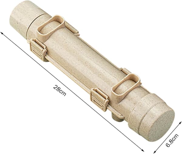 Sushimaskin - Bazooka Maker Kit med rullmatta (beige)