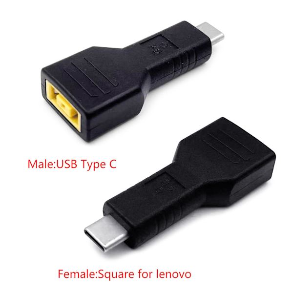 Usb-c Type C-adapter han-interface konverterer til Thinkpada 45w Pd-stikopladning