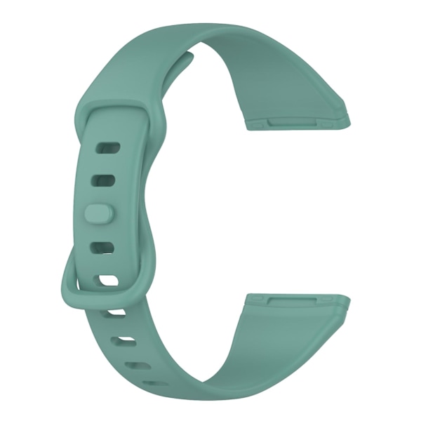 For Fitbit Versa 4 / Versa 3 / Sense TPU Watch Band L Pine Needle Green