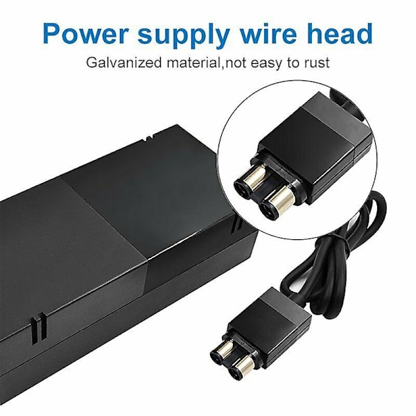 Strømforsyning AC-adapterkabel mursten passer til Microsoft Xbox One-konsol