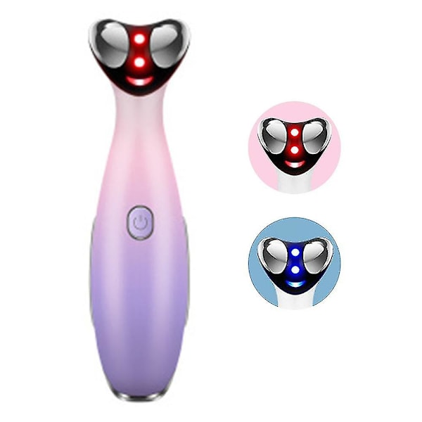 Eye Massager Elektrisk Pen Ögonvård Infraröd ansiktsmassager Anti-rynk Bärbar Skönhet
