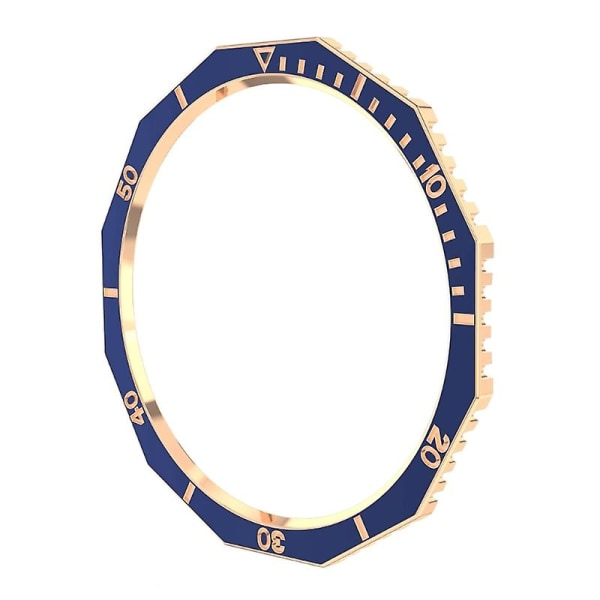 För watch 6 Classic43mm R950/47mm R960 Ramramsringar Case Bumper Cover Blue Rose gold 43mm