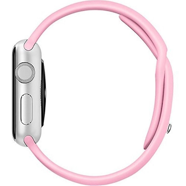 Smart Watch Band för Apple Watch Series 9/8/7 41mm/6/SE (2023)/SE(2022)/SE/5/4 40mm/3/2/1 38mm Dark pink H Apple Watch Series 9 4