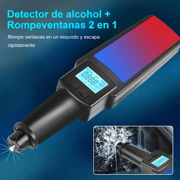 Alkomätare Hög Precision med LCD Digital Display