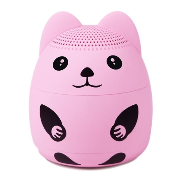 Creative Cute Pet Bluetooth-yhteensopiva soitin Kannettava ladattava akkusoitin Pitkän valmiustilan MP3-soitin Pink