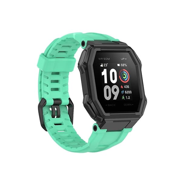 Til Huami Amazfit Ares 1908 silikoneurrem Green
