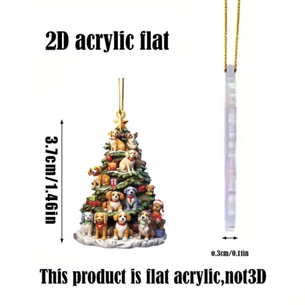 Adventskalender 2D Bokpynt Stablet Tre, 24 Dagers Nedtelling