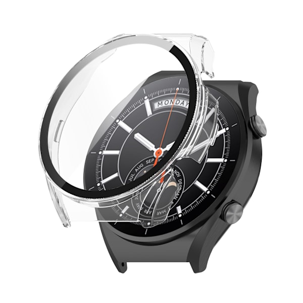Sopii Xiaomi Watch S1 -älykellolle, suojakotelo Transparent White