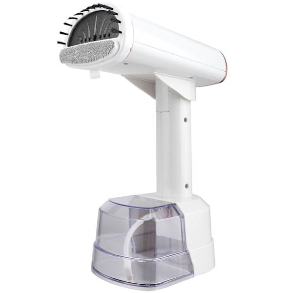 Foldbar tøjdamper, 1500W hurtig opvarmning, 400 ml vandtank LCD digital display (hvid)
