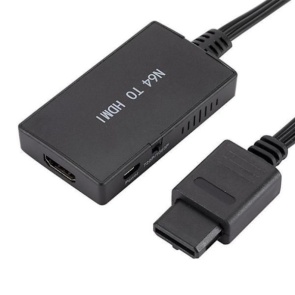 N64 til HDMI Converter Adapter HD Link Kabel N64 Til en ny HDMI TV Plug and Play for N64 Super SNES