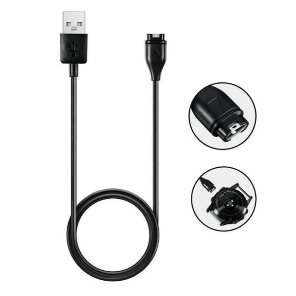 Usb-ladekabel datakabellader for garmin instinct vivoactive 3/4/4s vivosport forerunner 945 935 245 245m 45 45s musikk