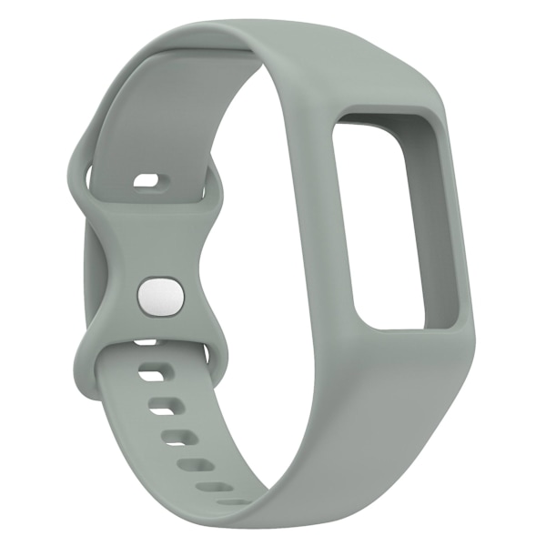 Integreret silikoneurrem til Fitbit Charge 6/5/4/3, urrem med etui Grey