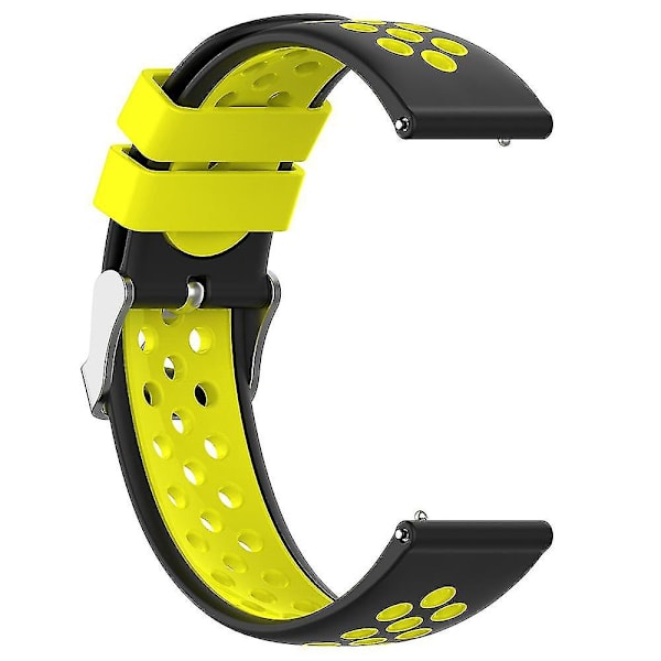 Klockarmband för Samsung Galaxy Watch 5 40mm/44mm/5 Pro 45mm Black Yellow A Samsung Galaxy Watch 5