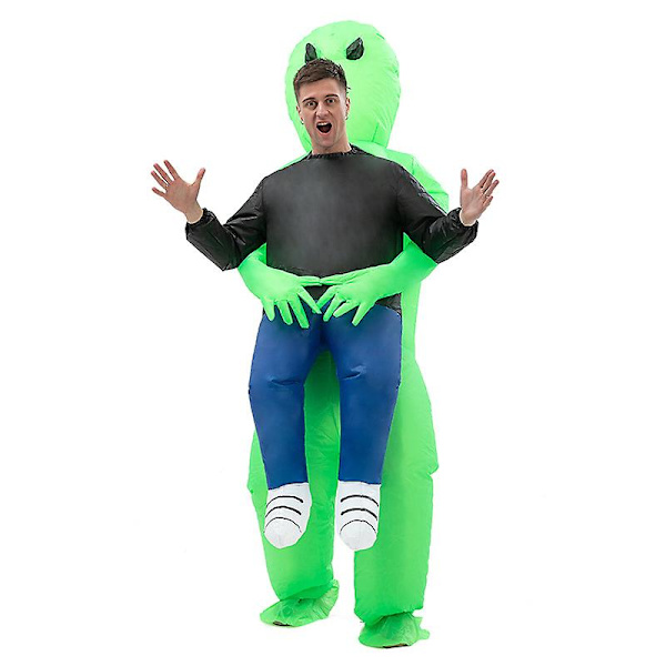 Alien InFLAatable kläder, för barn Roliga Halloween kostymer Cosplay Dinosaur