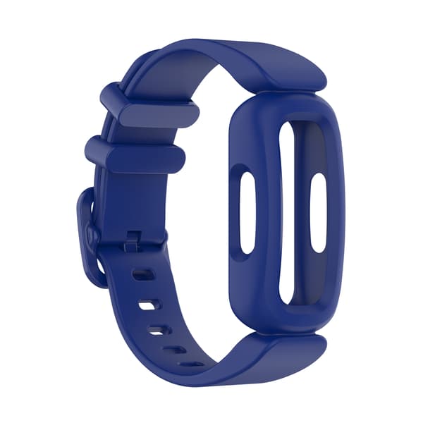 Armbånd til Fitbit Ace 3/Inspire 2, erstatningsarmbånd i silikon (mørkeblå)