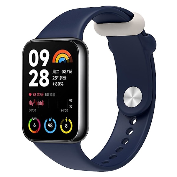 10 stk. For Xiaomi Smart Band 8 Pro Watch Band Silikonholder Loop Watch Strap Fastener Ring Gold Xiaomi Smart Band 8 Pr