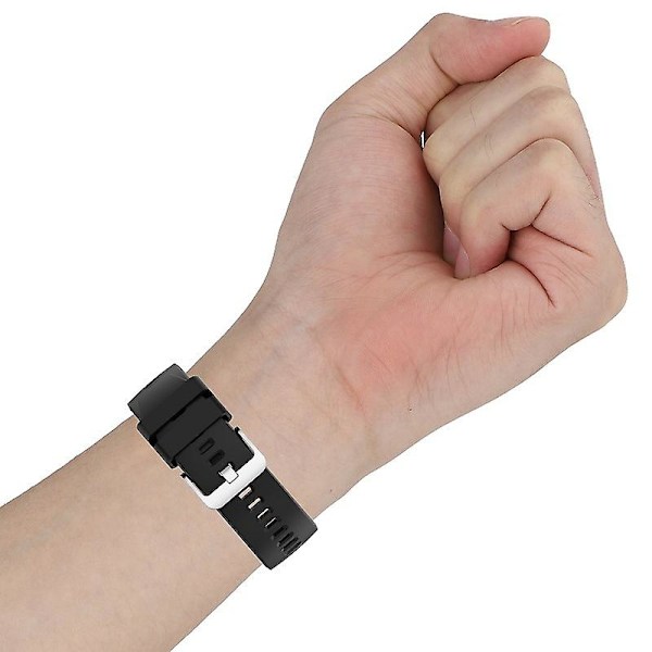 Högkvalitativt silikonarmband för Huawei Watch GT 2e Black A Huawei Watch GT 2e