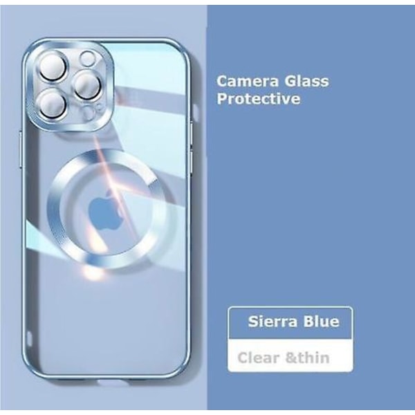 Ny version 2.0 Ren lins för case med kameraskydd For iPhone 13 Sierra