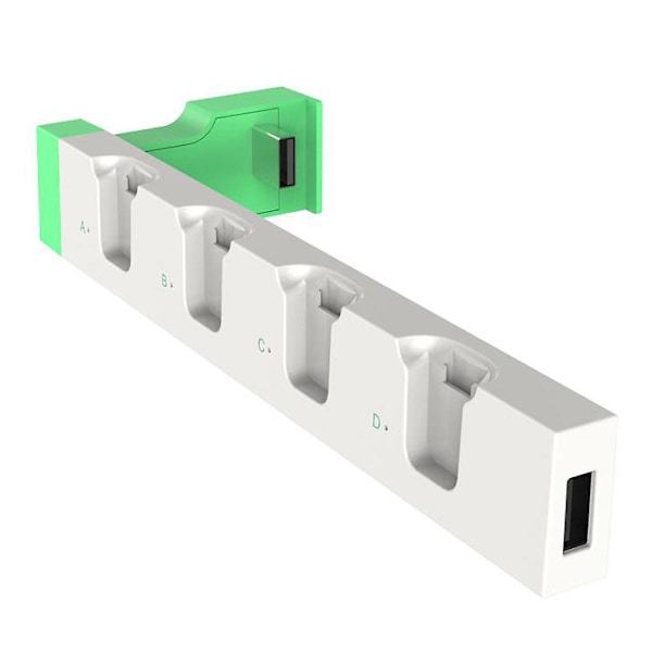 Lataustelakka Switchille 4 in 1 Ohjaimen Latausteline Konsolin Lataustelakka