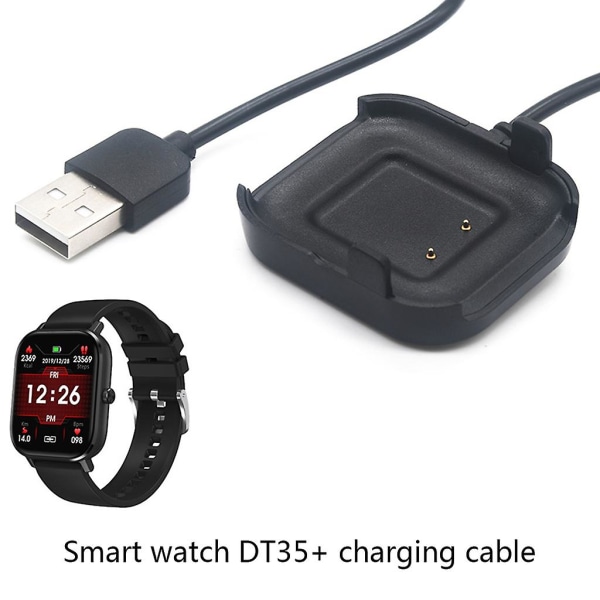 Cradle USB Laddkabel Dock Power Snabbladdare För Dt35 Smartwatch