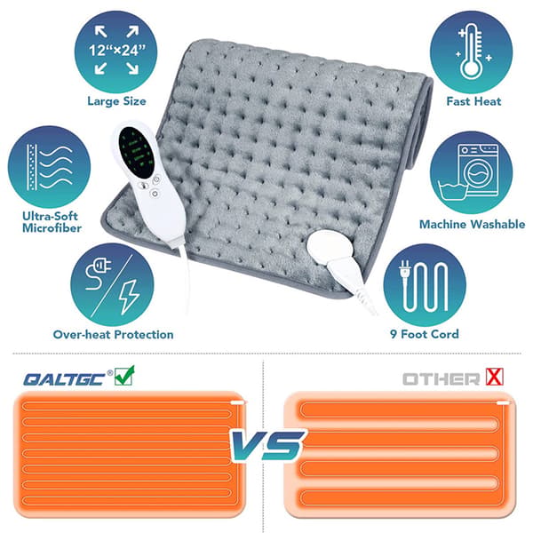 Elektrisk teppe ved 30℃ til 70℃ 50*60cm