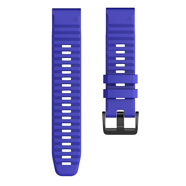 KLB-AWGJ-001 For Garmin Fenix 7 / 7 Pro 22mm klokkebånd konkav prikk silikonrem Sapphire