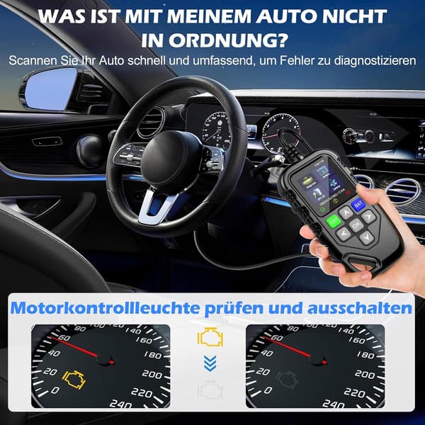 Ym119 Obdii Bil Feilkode Diagnostikk Leser