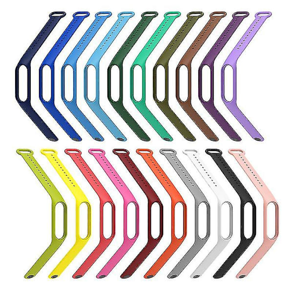 Mjuk TPU-klockarmband för Xiaomi Mi Band 7, justerbart armband Azure, Sapphire R Xiaomi Mi Band 7