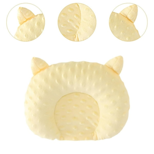 Baby Posisjoneringspute, med enkel solid design (rosa)