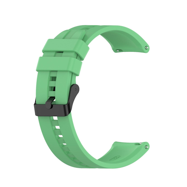 Til Huawei Watch Gt 2 46mm urrem med sort spænde Mint Green