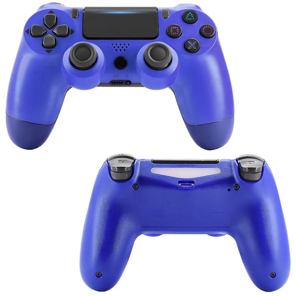 Trådløs PS4-spilcontroller kompatibel med PS4/Slim/Pro-konsol