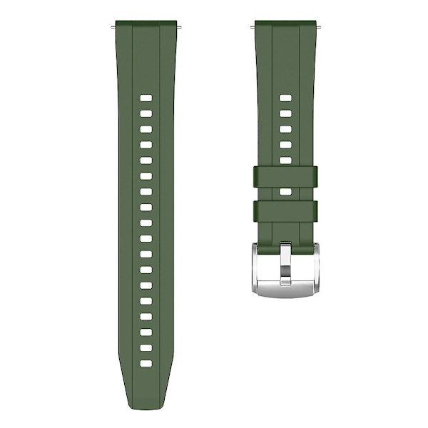 Huawei Watch GT 4 41mm:lle pehmeä silikoniranneke, rannekkeen vaihtotarvike Dark Green