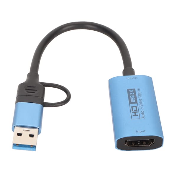 4K lyd-/videoopptakskort for direktestrømming av spill Usb3.0 Hd Multimedia Interface til Usb C videoopptakskort