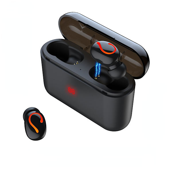 Tws Bluetooth Headset 5.0 Laddningsfack Mobile Power Bluetooth Headset E