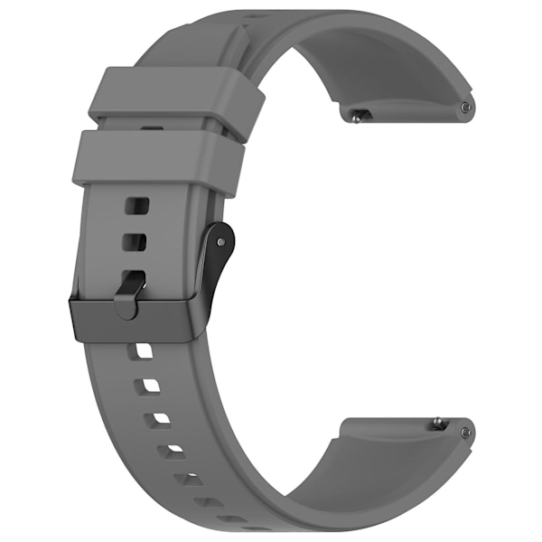 22mm säädettävä silikoniranneke Oppo Watch 4 Pro -älykellolle Grey