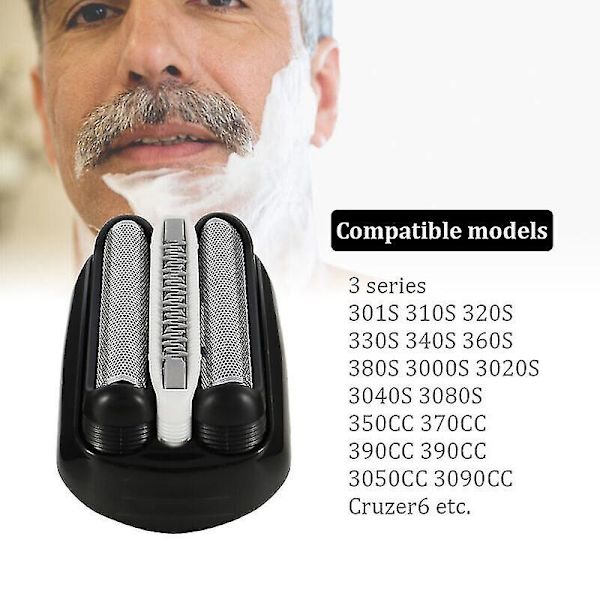 Parranajokone Series3 310s 320s 350cc 3020s 32b 330s 21b Braun-ajopää kasetille