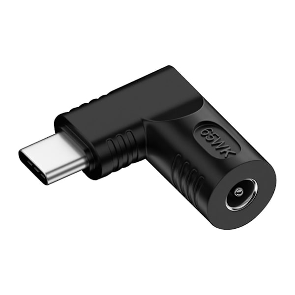 Type-c DC-strømstik-stik Type-c han til DC-hun adapterkonverter 4.0x1.7mm