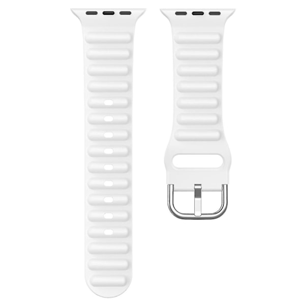 Handledsrem för Apple Watch Ultra 49mm/SE/SE (2022) 44mm/Series 8/7 45mm/6/5/4 44mm/3/2/1 42mm Wave White, White C Apple Watch Ultra 49mm