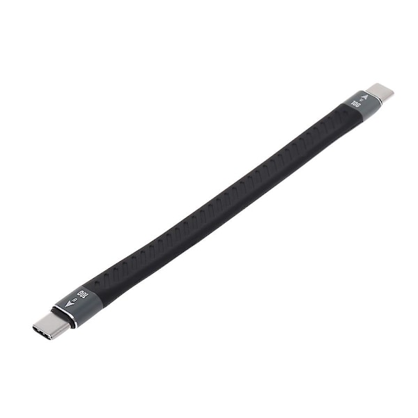 USB-C til USB-C kabel USB Type C oplader flettet ledning til Orange