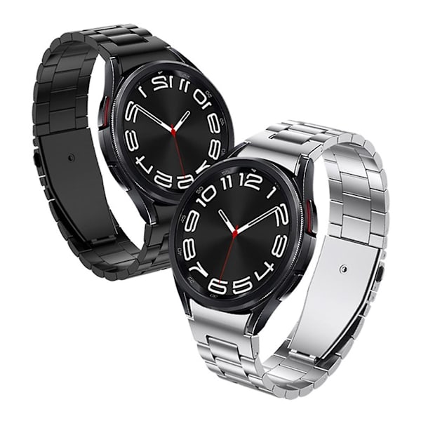 Andningsbart band för Watch 6 22mm Slitstark Loop Smartwatch Fashionabelt armband Silver