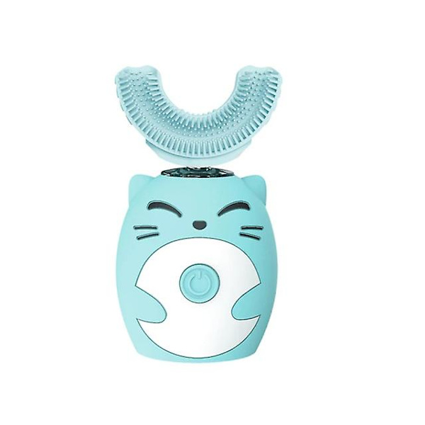 Cat Pattern Elektrisk barntandborste blue