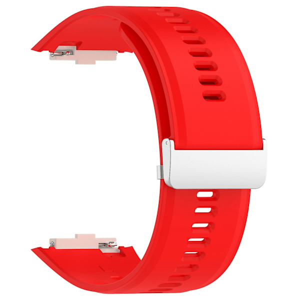 For Xiaomi Watch H1 Reservedeler Bånd Pustende Silikon Klokke Rem Red