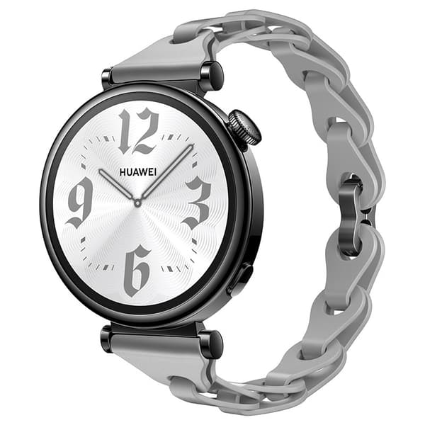 Armbånd til Xiaomi Watch S4, 18mm uthulede reimer (grå) Gray