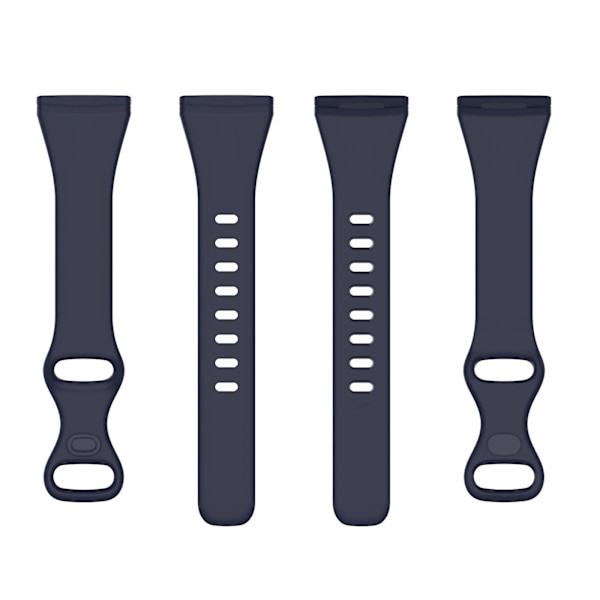 Til Fitbit Versa 4 / Versa 3 / Sense TPU-urrem S Dark Blue