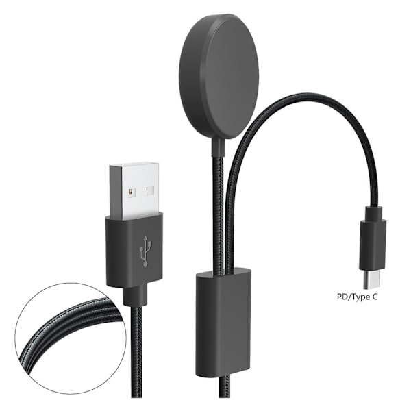 Ladekabel Strømadapter Brakett Laderholder For Galaxywatch 4 3 Active