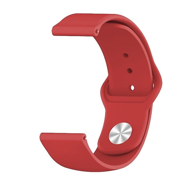 Yksivärinen watch Samsung Galaxy Watch Active 2:lle 22mm (baby ) red