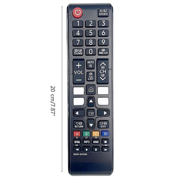 Smart-TV-fjernkontroll Bn59-01315n for Qn90b 2020-2022 Smart-TV-reservedel